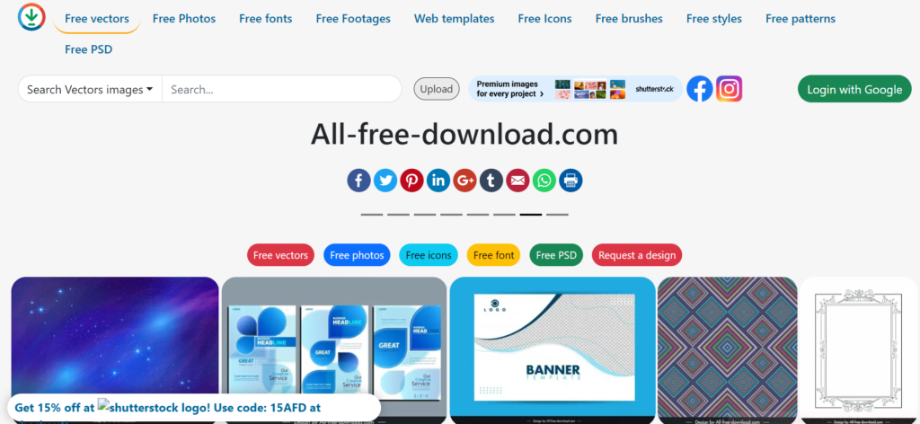 سایت دانلود وکتور All-Free-Download